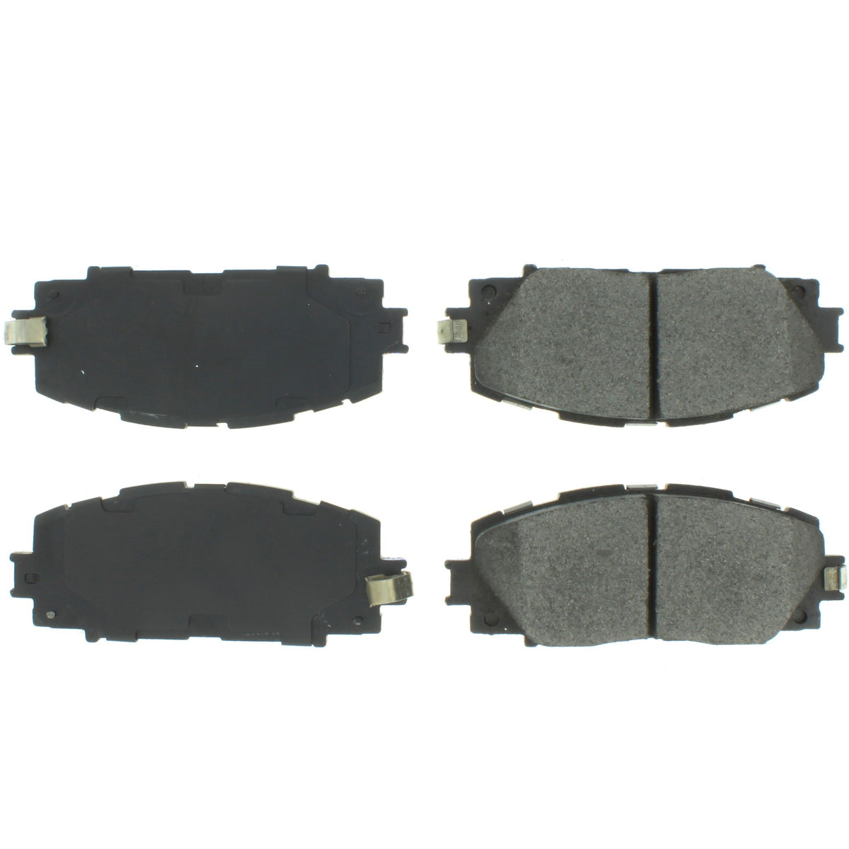 Centric Parts Disc Brake Pad Set Semi-Metallic with Shims for 2013 Scion iQ 2006-2018 Toyota Yaris 102.11840