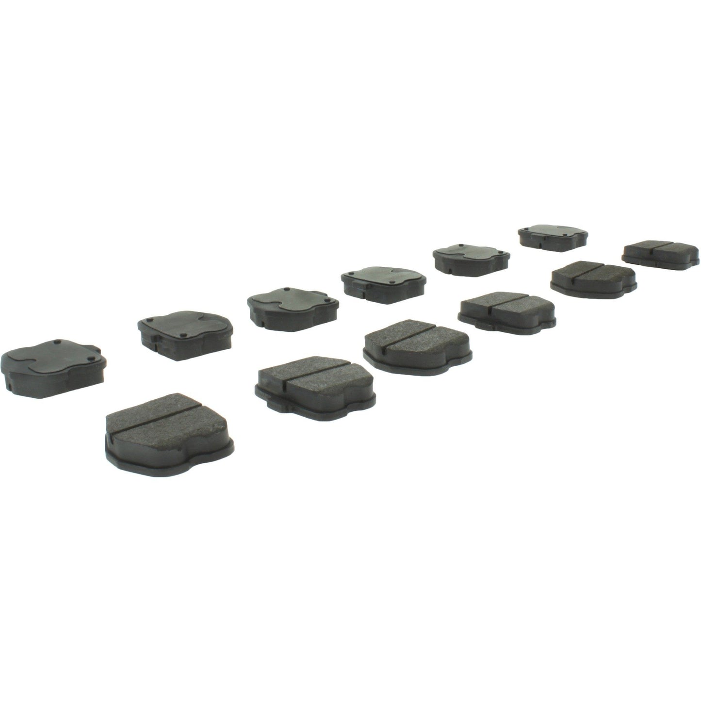 Centric Parts Disc Brake Pad Set Semi-Metallic with Shims for 2006-2013 Chevrolet Corvette 102.11850