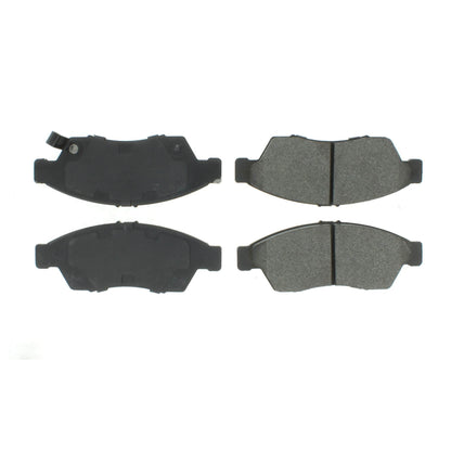 Centric Parts Disc Brake Pad Set Semi-Metallic with Shims for 2006-2007 Suzuki Aerio 102.11950