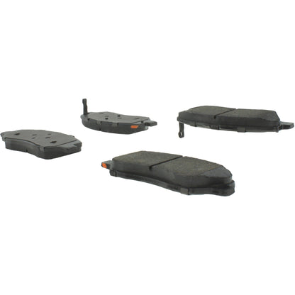 Centric Parts Disc Brake Pad Set Semi-Metallic with Shims for 2007-2009 Hyundai Entourage, 2007-2009 Santa Fe, 2013-2016 Santa Fe XL, 2006-2012 Kia Sedona 102.12020