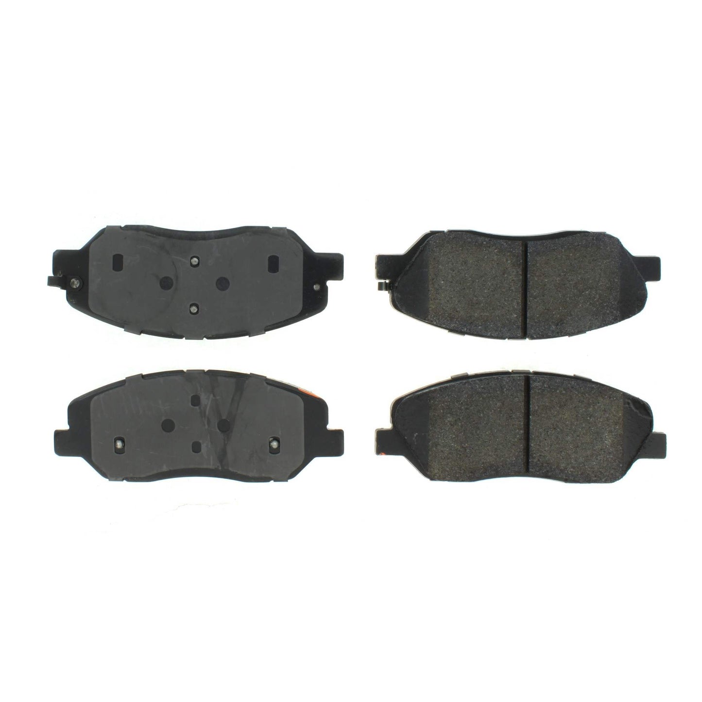 Centric Parts Disc Brake Pad Set Semi-Metallic with Shims for 2007-2009 Hyundai Entourage, 2007-2009 Santa Fe, 2013-2016 Santa Fe XL, 2006-2012 Kia Sedona 102.12020