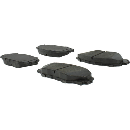 Centric Parts Disc Brake Pad Set Semi-Metallic with Shims for 2006-2018 Toyota RAV4, 2009-2013 Matrix, 2010-2016 Pontiac Vibe 102.12110