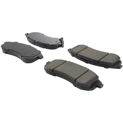 Centric Parts Disc Brake Pad Set Semi-Metallic with Shims 102.12140