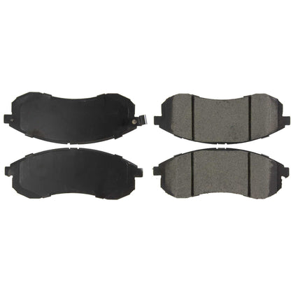 Centric Parts Disc Brake Pad Set Semi-Metallic with Shims 102.12140