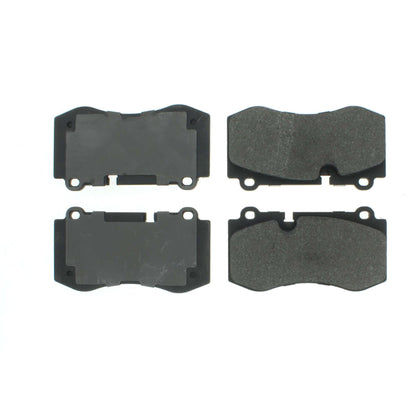 Centric Parts Disc Brake Pad Set Semi-Metallic with Shims for 2007-2014 Mercedes-Benz CL550/CL600 S350/S400/S450/S550/S600 SL550 102.12230