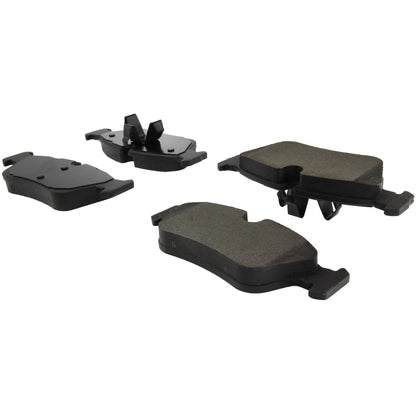 Centric Parts Disc Brake Pad Set Semi-Metallic with Shims for 2011 BMW 120i 102.12280