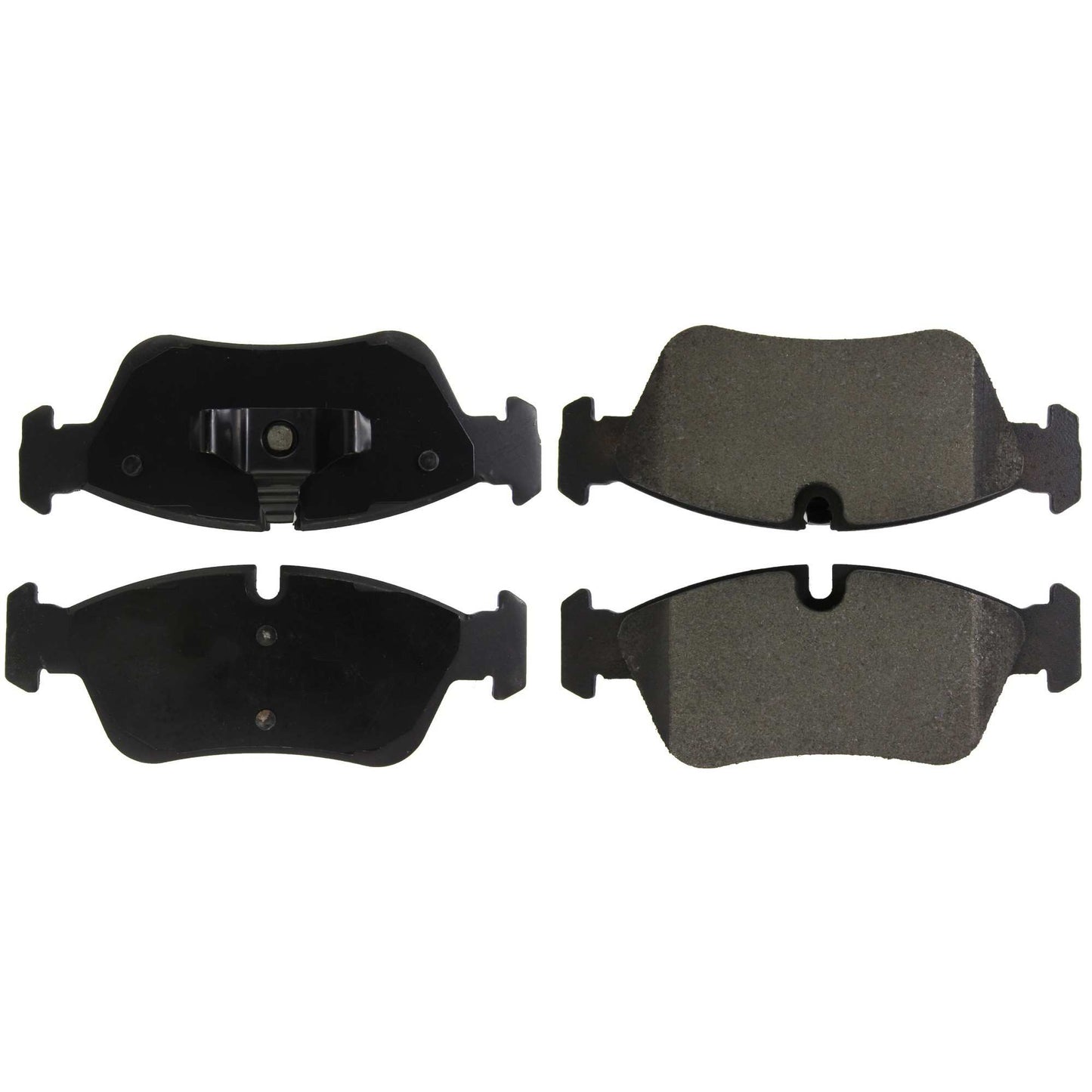 Centric Parts Disc Brake Pad Set Semi-Metallic with Shims for 2011 BMW 120i 102.12280