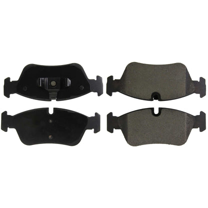 Centric Parts Disc Brake Pad Set Semi-Metallic with Shims for 2011 BMW 120i 102.12280