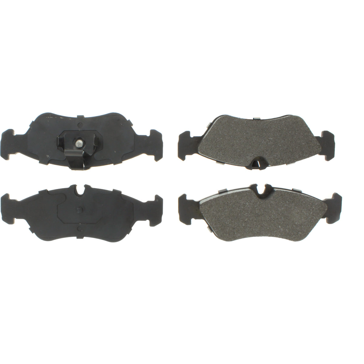 Centric Parts Disc Brake Pad Set Semi-Metallic with Shims for 2002-2006 Dodge Sprinter 2500/3500 and Freightliner Sprinter 102.12290