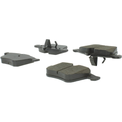 Centric Parts Disc Brake Pad Set C-Tek Semi-Metallic with Shims for Jaguar Super V8 2009-2006