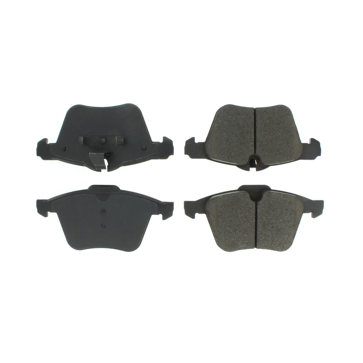 Centric Parts Disc Brake Pad Set C-Tek Semi-Metallic with Shims for Jaguar Super V8 2009-2006