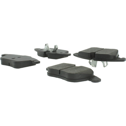 Centric Parts Disc Brake Pad Set C-Tek Semi-Metallic with Shims for 2006-2018 Jaguar, Land Rover and Volvo