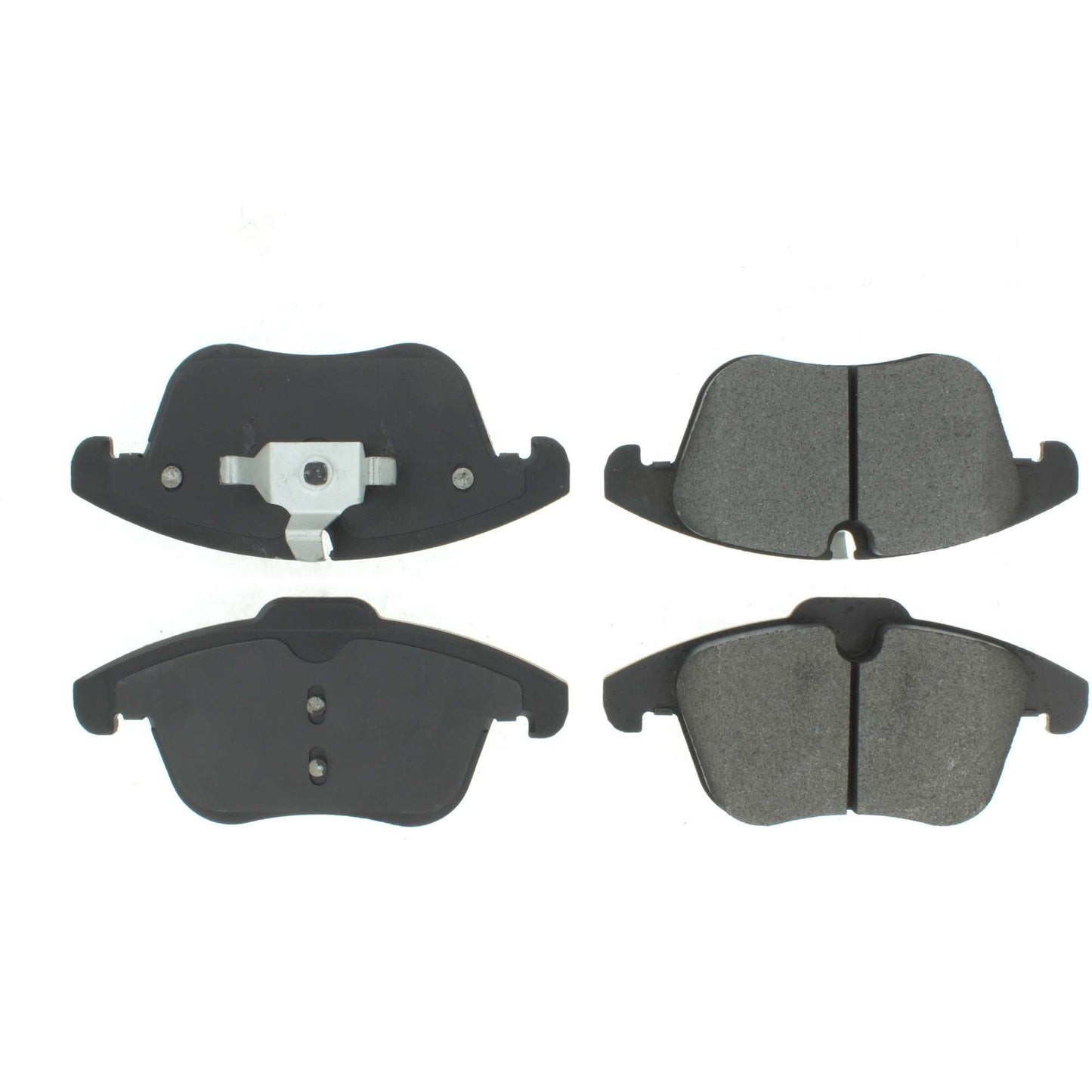 Centric Parts Disc Brake Pad Set C-Tek Semi-Metallic with Shims for 2006-2018 Jaguar, Land Rover and Volvo