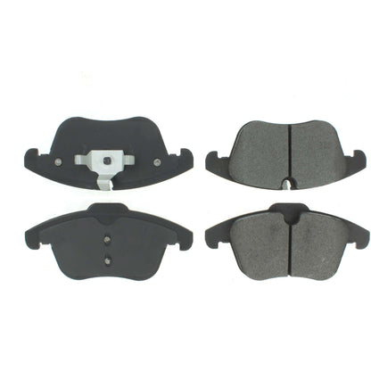 Centric Parts Disc Brake Pad Set C-Tek Semi-Metallic with Shims for 2006-2018 Jaguar, Land Rover and Volvo