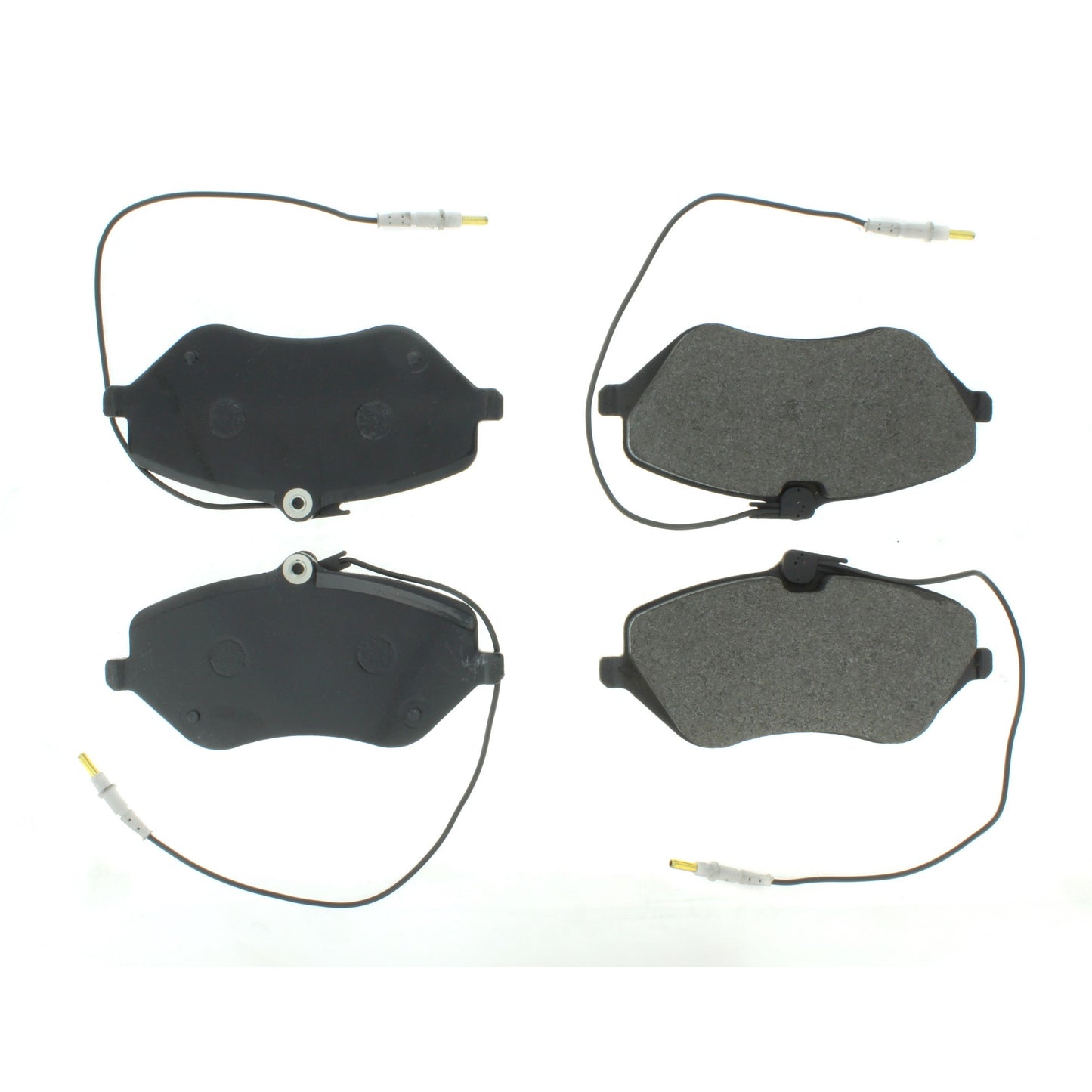 Centric Parts Disc Brake Pad Set Semi-Metallic with Shims for 2006-2008 Peugeot 407 102.12450