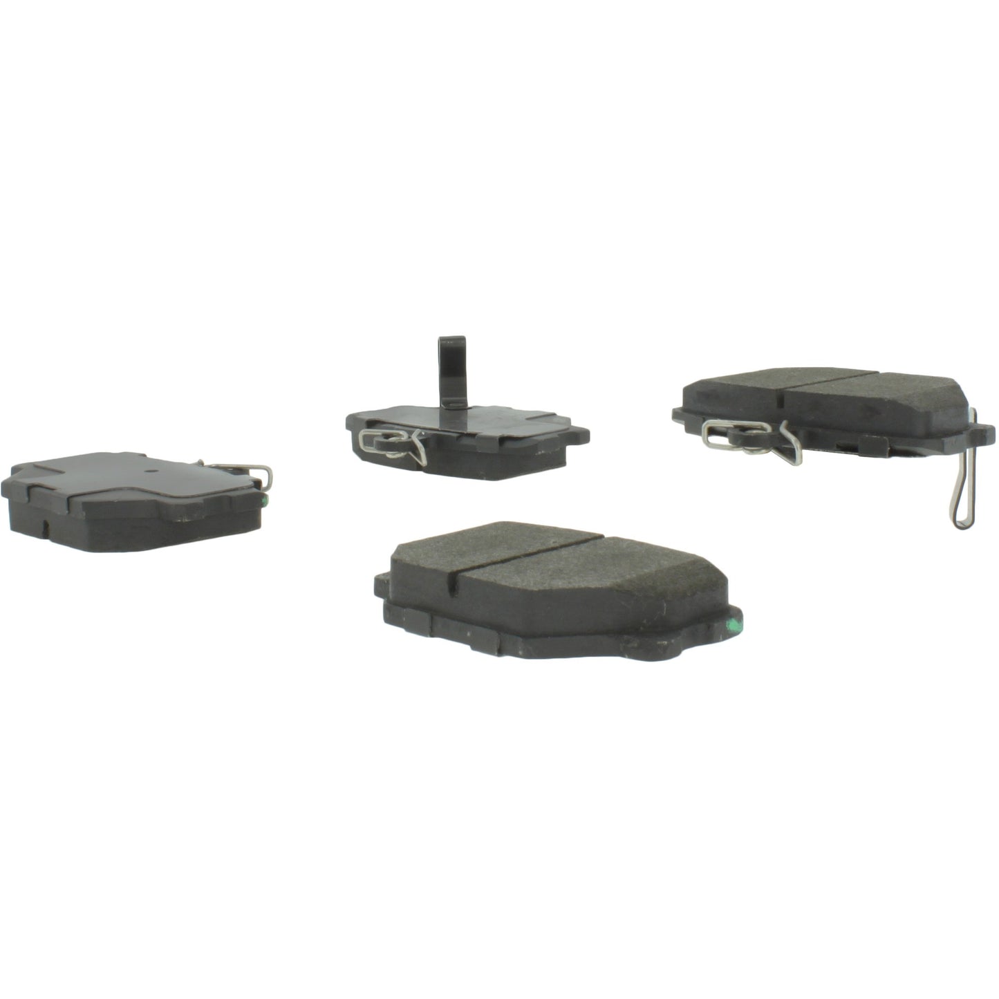 Centric Parts Disc Brake Pad Set Semi-Metallic with Shims for 2004-2015 Smart Cabrio Crossblade Fortwo Roadster 102.12520