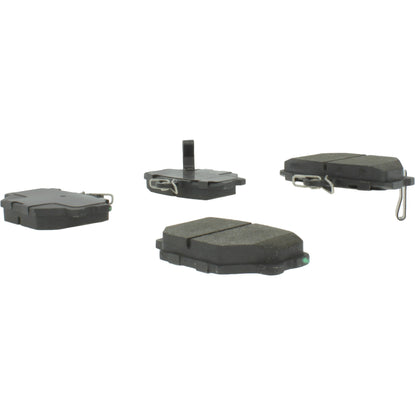 Centric Parts Disc Brake Pad Set Semi-Metallic with Shims for 2004-2015 Smart Cabrio Crossblade Fortwo Roadster 102.12520