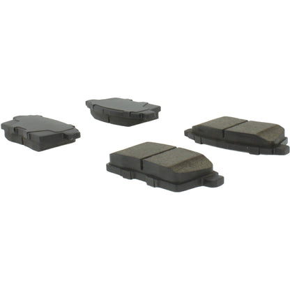 Centric Parts Disc Brake Pad Set Semi-Metallic with Shims for 2007-2015 Ford Edge Lincoln MKX Mazda CX‑7 CX‑9 102.12590