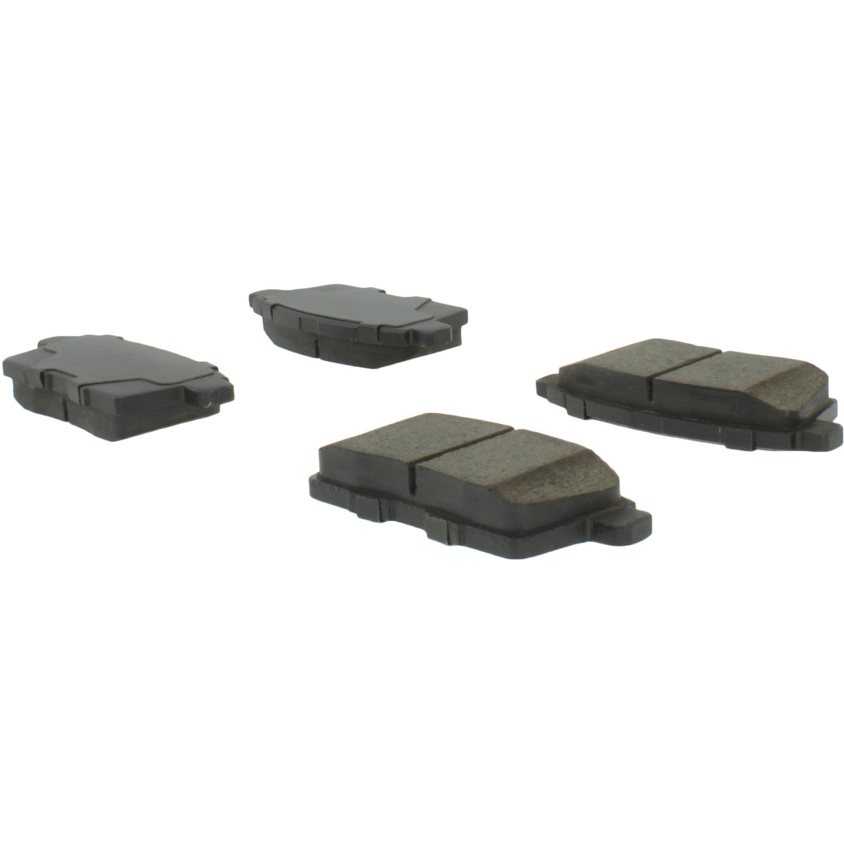 Centric Parts Disc Brake Pad Set Semi-Metallic with Shims for 2007-2015 Ford Edge Lincoln MKX Mazda CX‑7 CX‑9 102.12590
