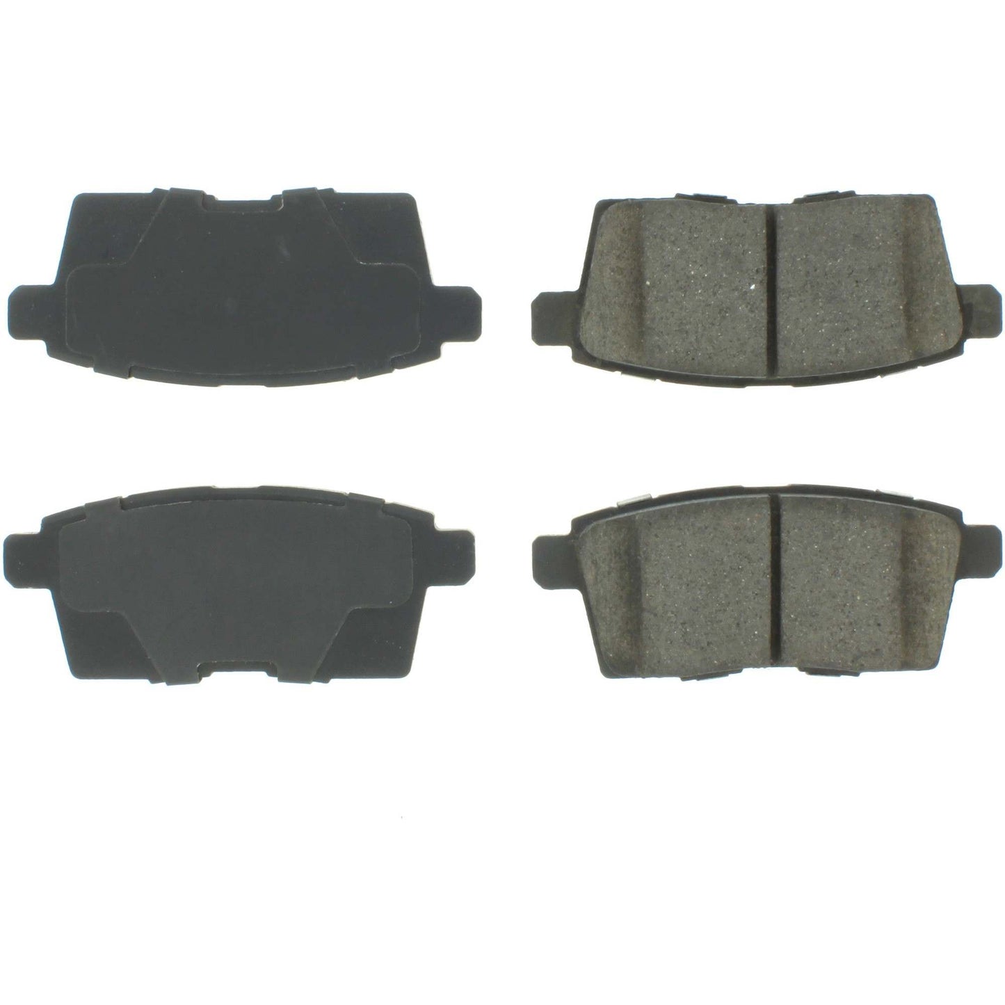 Centric Parts Disc Brake Pad Set Semi-Metallic with Shims for 2007-2015 Ford Edge Lincoln MKX Mazda CX‑7 CX‑9 102.12590