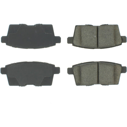 Centric Parts Disc Brake Pad Set Semi-Metallic with Shims for 2007-2015 Ford Edge Lincoln MKX Mazda CX‑7 CX‑9 102.12590
