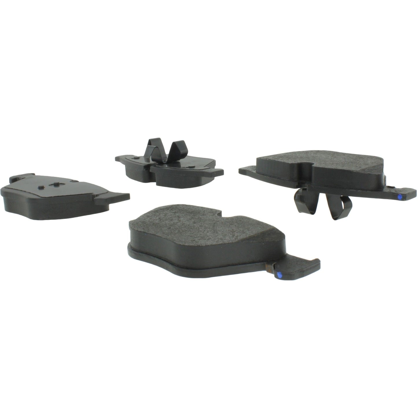 Centric Parts Disc Brake Pad Set Semi-Metallic with Shims for 2006-2015 BMW 323i 325i 328i xDrive 530i 650Ci X1 102.12600