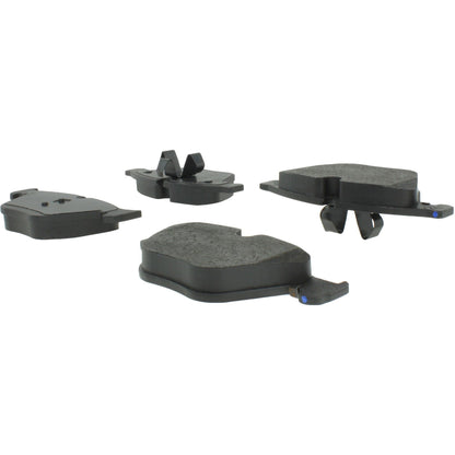 Centric Parts Disc Brake Pad Set Semi-Metallic with Shims for 2006-2015 BMW 323i 325i 328i xDrive 530i 650Ci X1 102.12600