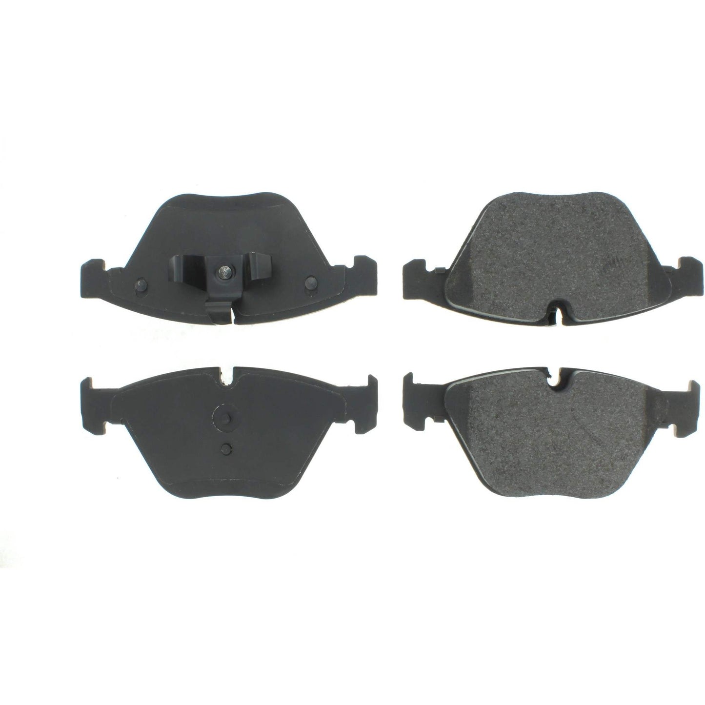 Centric Parts Disc Brake Pad Set Semi-Metallic with Shims for 2006-2015 BMW 323i 325i 328i xDrive 530i 650Ci X1 102.12600