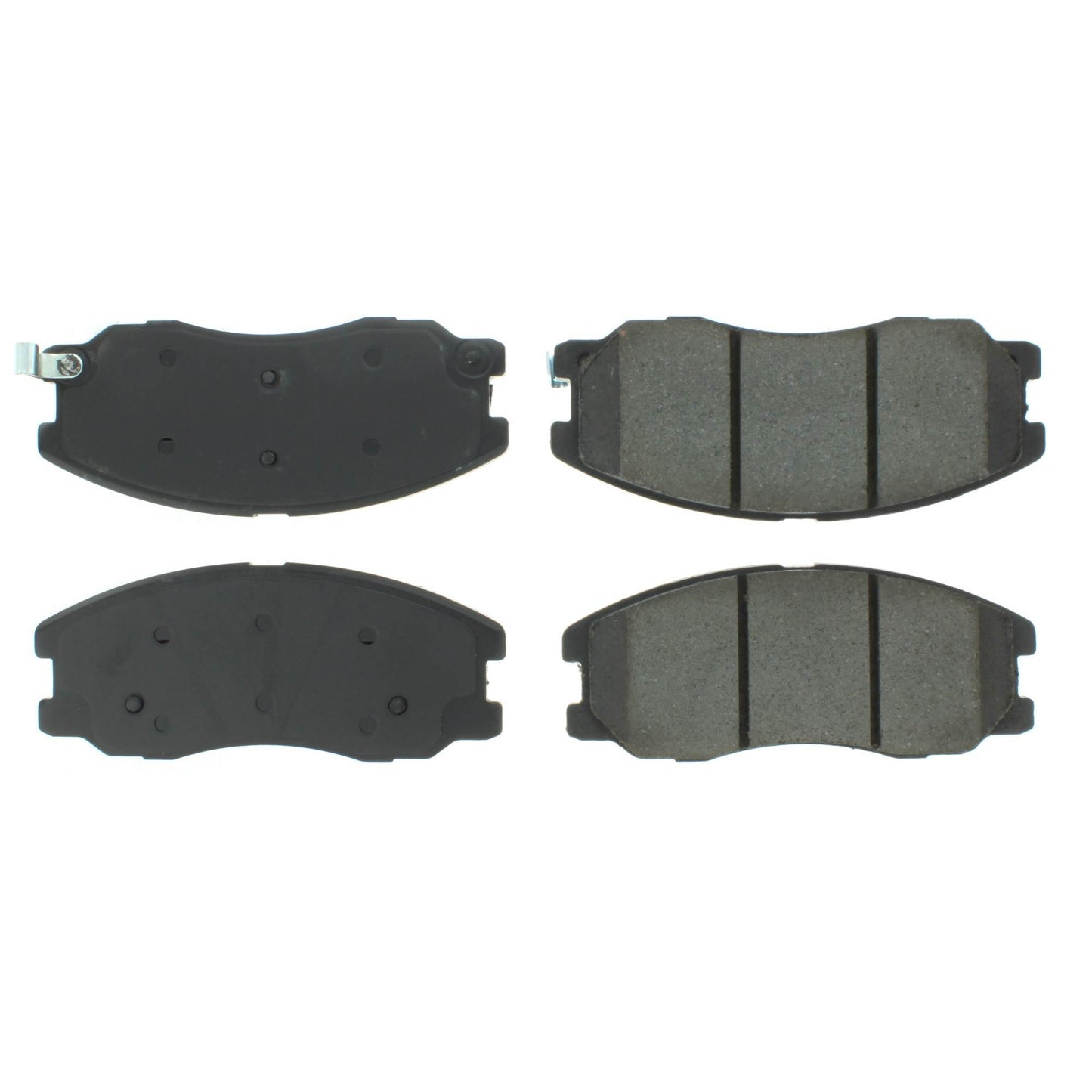 Centric Parts Disc Brake Pad Set Semi-Metallic with Shims for 2007-2015 Chevrolet Captiva Sport Equinox Pontiac Torrent Saturn Vue Suzuki XL-7 102.12640