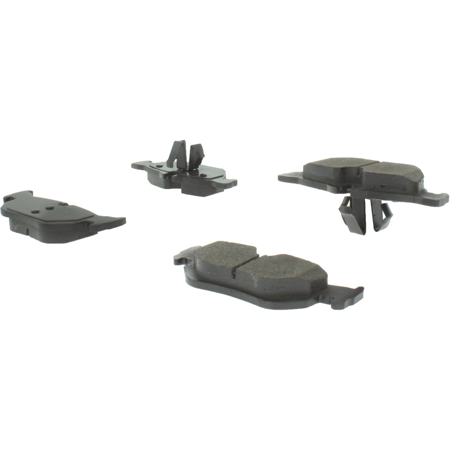 Centric Parts Disc Brake Pad Set Semi-Metallic with Shims for 2006-2015 BMW 120i 125i 128i 130i 323i 325i 328i X1 102.12670