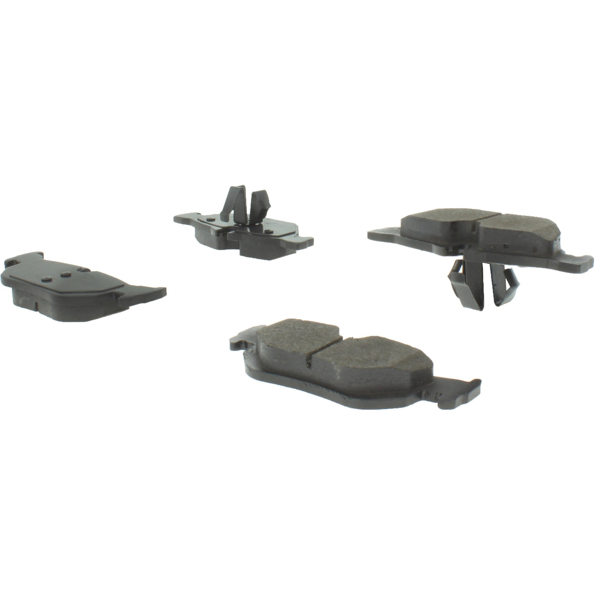 Centric Parts Disc Brake Pad Set Semi-Metallic with Shims for 2006-2015 BMW 120i 125i 128i 130i 323i 325i 328i X1 102.12670