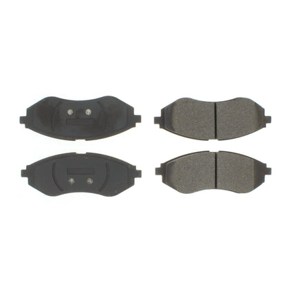 Centric Parts Disc Brake Pad Set Semi-Metallic with Shims for 2007-2009 Pontiac G3 102.12690