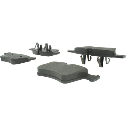 Centric Parts Disc Brake Pad Set Semi-Metallic with Shims for 2008-2012 Mercedes-Benz GL320 GL350 GL450 GL550 102.12720