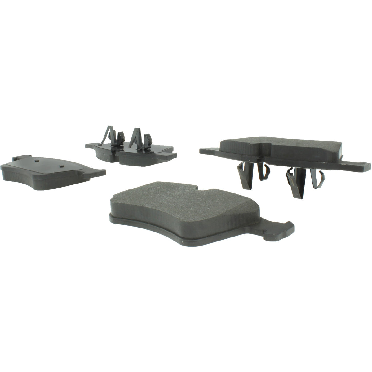 Centric Parts Disc Brake Pad Set Semi-Metallic with Shims for 2008-2012 Mercedes-Benz GL320 GL350 GL450 GL550 102.12720