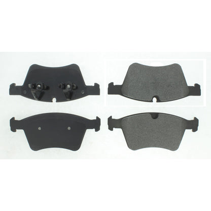 Centric Parts Disc Brake Pad Set Semi-Metallic with Shims for 2008-2012 Mercedes-Benz GL320 GL350 GL450 GL550 102.12720