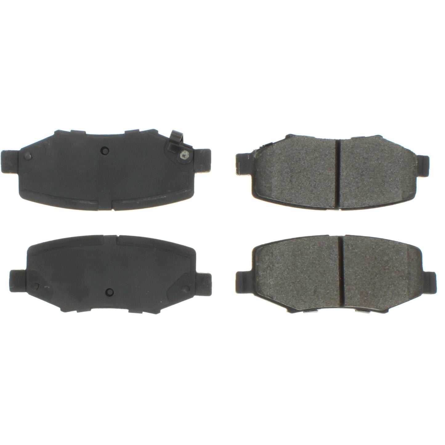 Centric Parts Disc Brake Pad Set Semi-Metallic with Shims for 2007-2011 Dodge Nitro 2008-2012 Jeep Liberty 2007-2017 Wrangler 2018 Wrangler JK 102.12740
