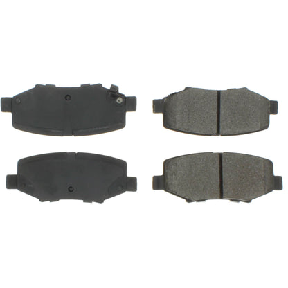 Centric Parts Disc Brake Pad Set Semi-Metallic with Shims for 2007-2011 Dodge Nitro 2008-2012 Jeep Liberty 2007-2017 Wrangler 2018 Wrangler JK 102.12740