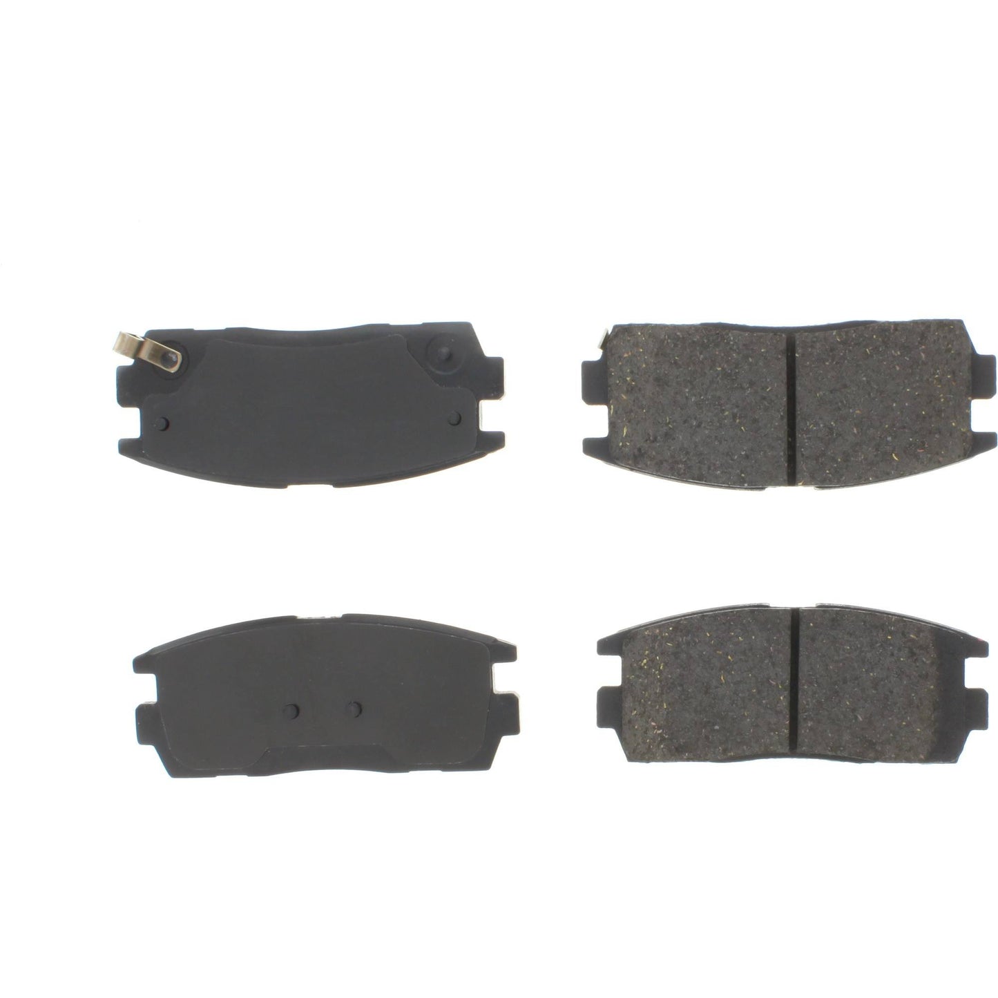 Centric Parts Disc Brake Pad Set Semi-Metallic with Shims for 2007-2017 Chevrolet Captiva Sport Equinox GMC Terrain Pontiac Torrent Saturn Vue Suzuki XL-7