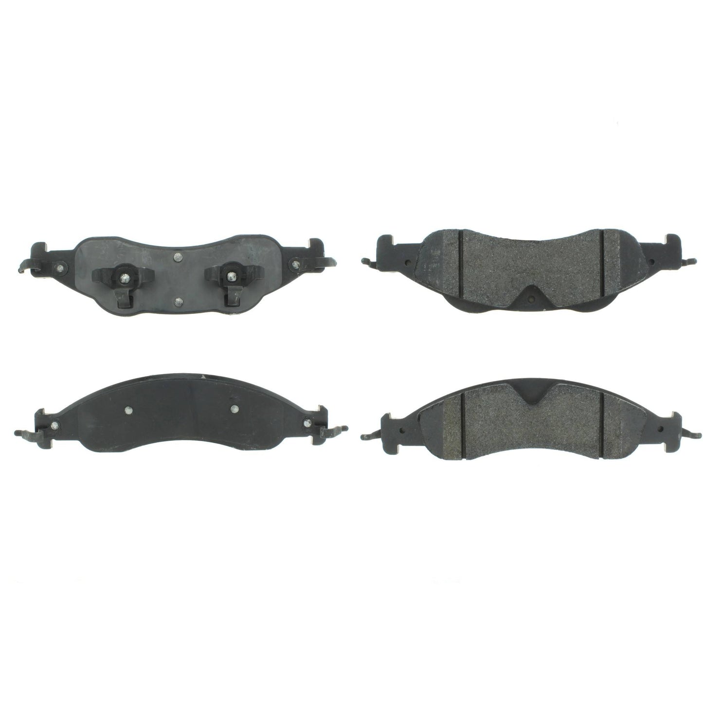Centric Parts Disc Brake Pad Set Semi-Metallic with Shims for 2007-2009 Ford Expedition Lincoln Navigator 102.12780