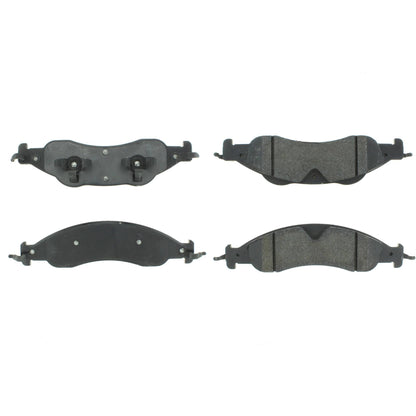 Centric Parts Disc Brake Pad Set Semi-Metallic with Shims for 2007-2009 Ford Expedition Lincoln Navigator 102.12780
