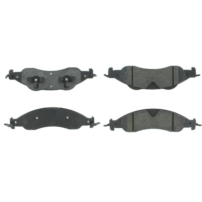 Centric Parts Disc Brake Pad Set Semi-Metallic with Shims for 2007-2009 Ford Expedition Lincoln Navigator 102.12780