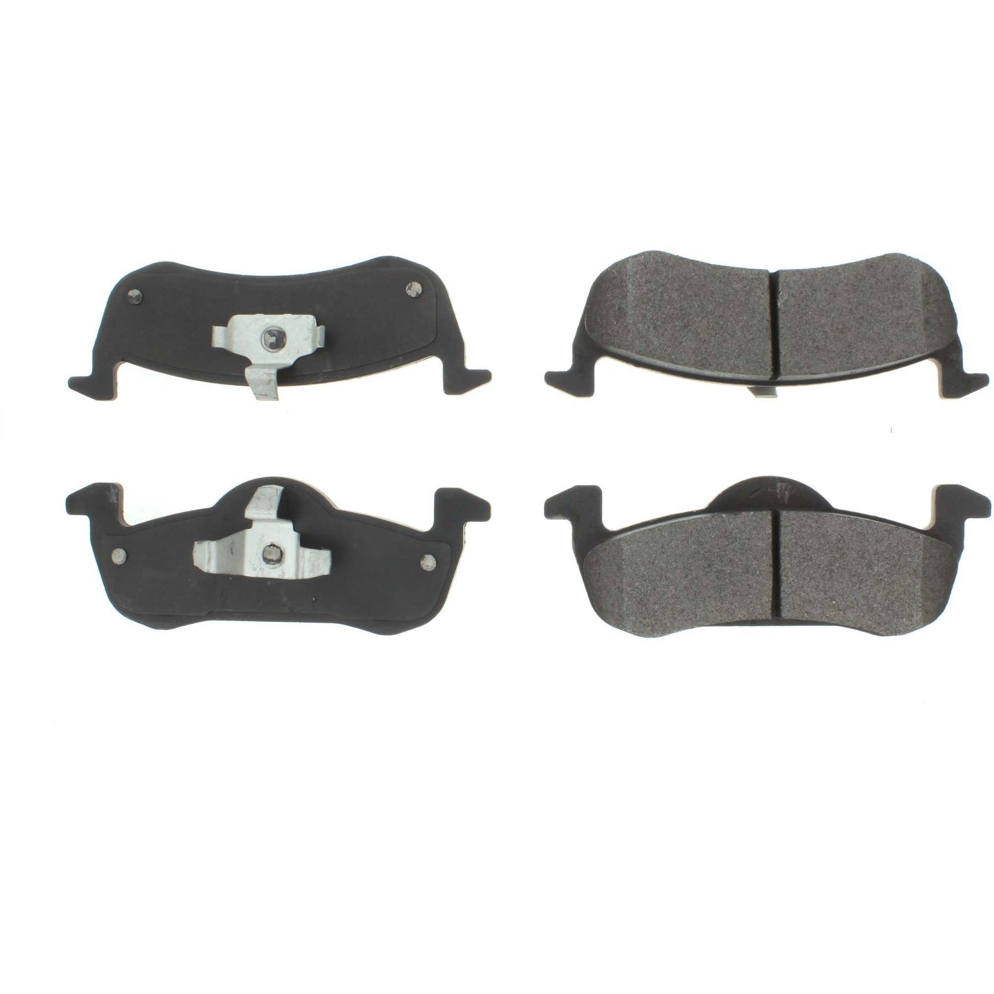 Centric Parts Disc Brake Pad Set Semi-Metallic with Shims for 2007-2017 Ford Expedition, 2013-2019 Lincoln MKT, 2007-2017 Navigator 102.12790