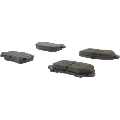 Centric Parts Disc Brake Pad Set Semi-Metallic with Shims for 2007-2013 Acura MDX, 2010-2013 ZDX, 2011-2017 Honda Odyssey, 2009-2011 Pilot 102.12810