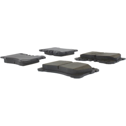 Centric Parts Disc Brake Pad Set Semi-Metallic with Shims for 2007-2017 Lexus LS460, 2018-2022 Lexus LS500/LS500h, 2008-2016 Lexus LS600h, 2020-2022 Toyota Mirai