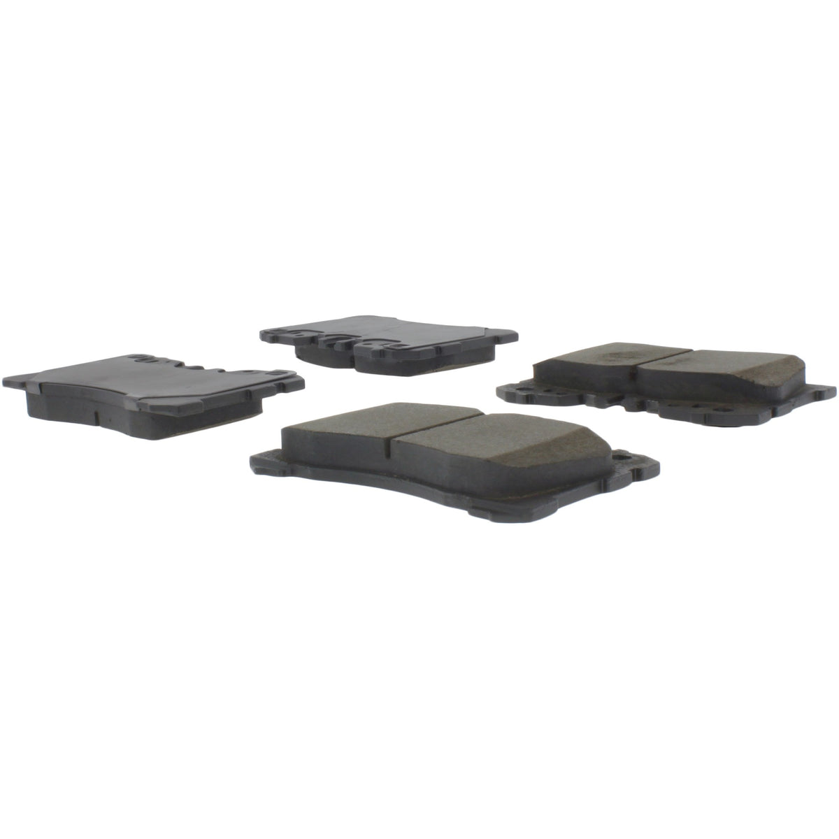 Centric Parts Disc Brake Pad Set Semi-Metallic with Shims for 2007-2017 Lexus LS460, 2018-2022 Lexus LS500/LS500h, 2008-2016 Lexus LS600h, 2020-2022 Toyota Mirai