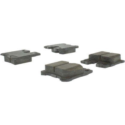 Centric Parts Disc Brake Pad Set Semi-Metallic with Shims for 2007-2017 Lexus LS460, 2018-2022 LS500/LS500h, 2008-2016 LS600h, 2020-2022 Toyota Mirai