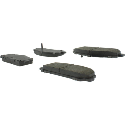 Centric Parts Disc Brake Pad Set Semi-Metallic with Shims for 2010-2005 Infiniti QX56 2011-2006 Nissan Armada 2010-2007 Titan 102.12860