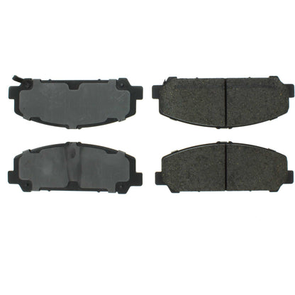 Centric Parts Disc Brake Pad Set Semi-Metallic with Shims for 2010-2005 Infiniti QX56 2011-2006 Nissan Armada 2010-2007 Titan 102.12860