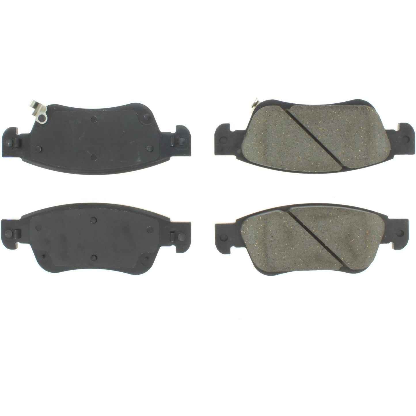 Centric Parts Disc Brake Pad Set Semi-Metallic with Shims for 2007-2008 Infiniti G35, 2013-2008 Infiniti G37, 2014-2016 Infiniti Q60 102.12870