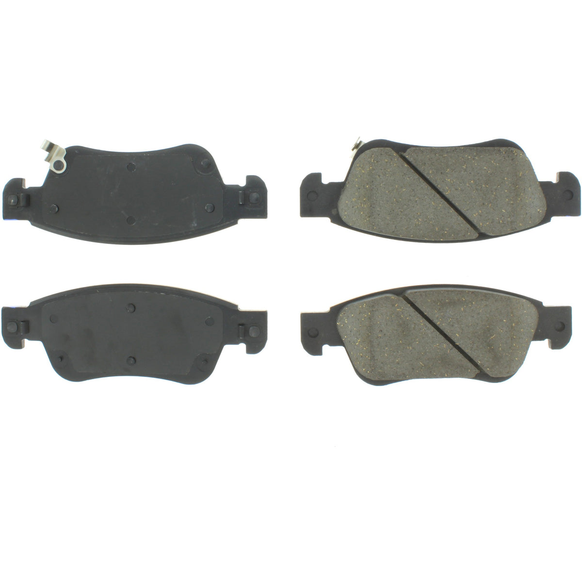 Centric Parts Disc Brake Pad Set Semi-Metallic with Shims for 2007-2008 Infiniti G35, 2013-2008 Infiniti G37, 2014-2016 Infiniti Q60 102.12870